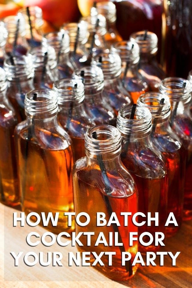 Easiest Method Ever to Batch a Cocktail for Your Next Party - Cocktail  Contessa